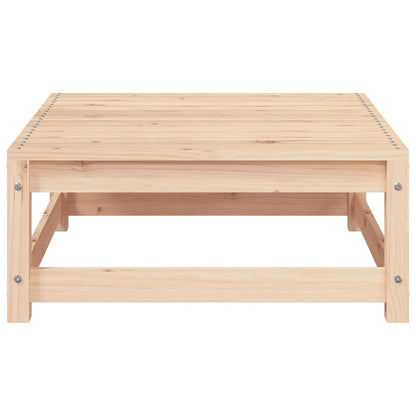 vidaXL Tabouret de jardin 70x70x30 cm Bois de pin massif