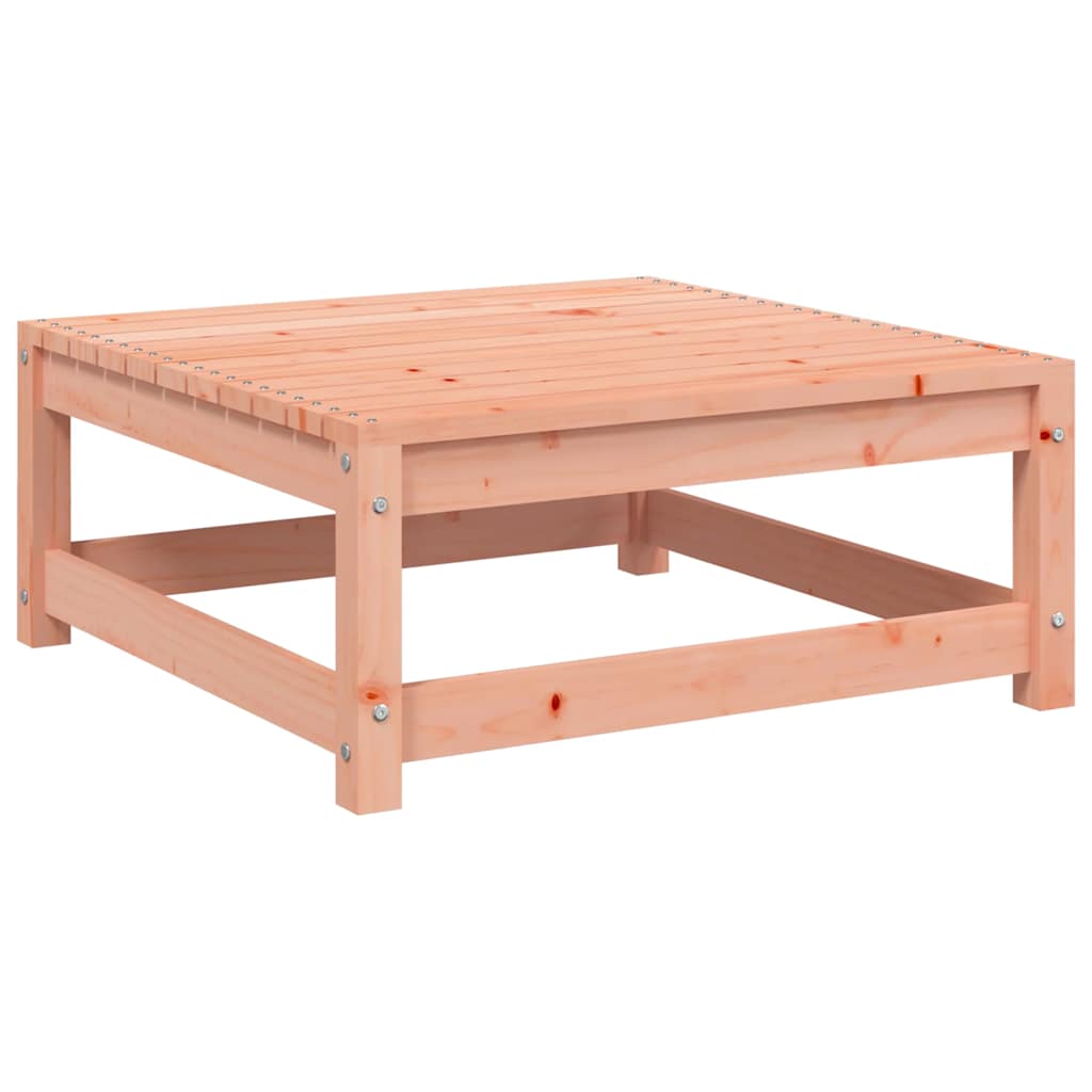 vidaXL Canapé de jardin sans accoudoirs avec pouf Bois de douglas massif