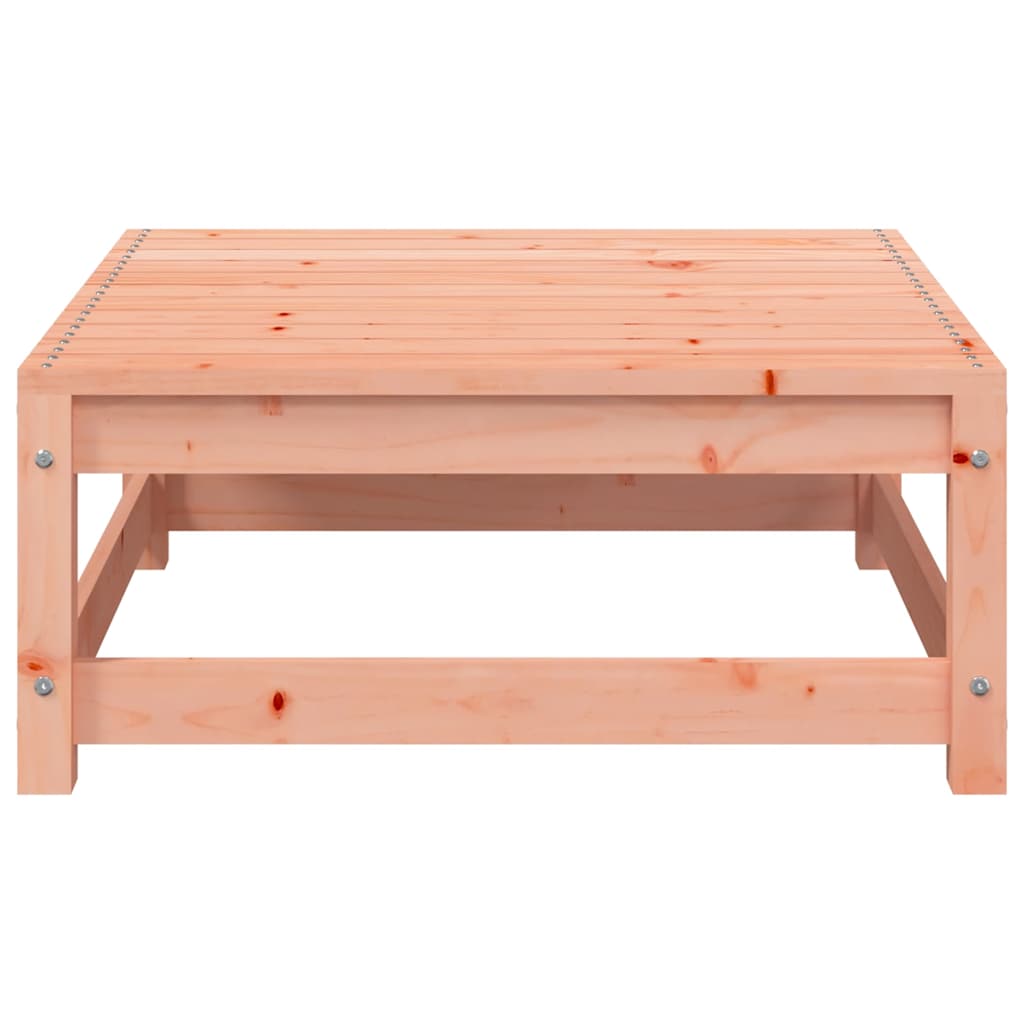 vidaXL Canapé de jardin sans accoudoirs avec pouf Bois de douglas massif