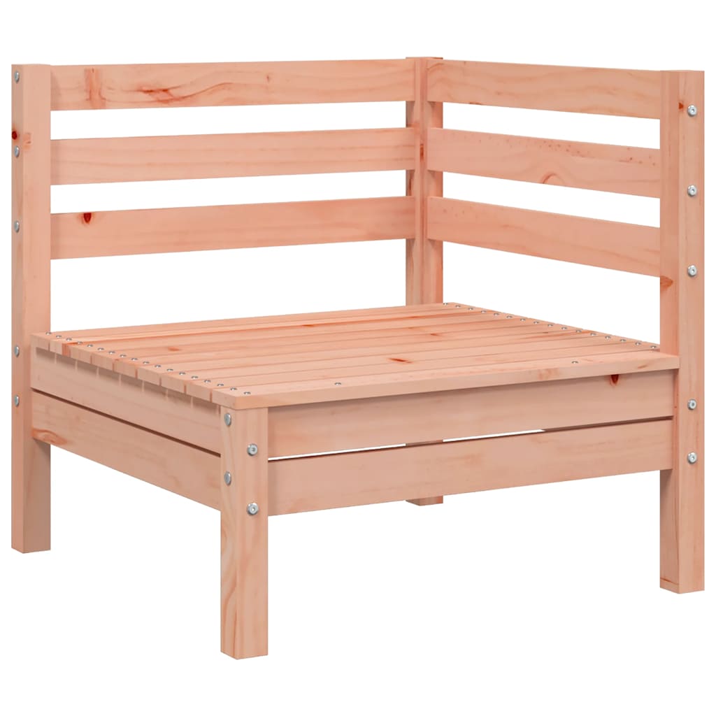 vidaXL Canapé d'angle de jardin Bois de Douglas massif