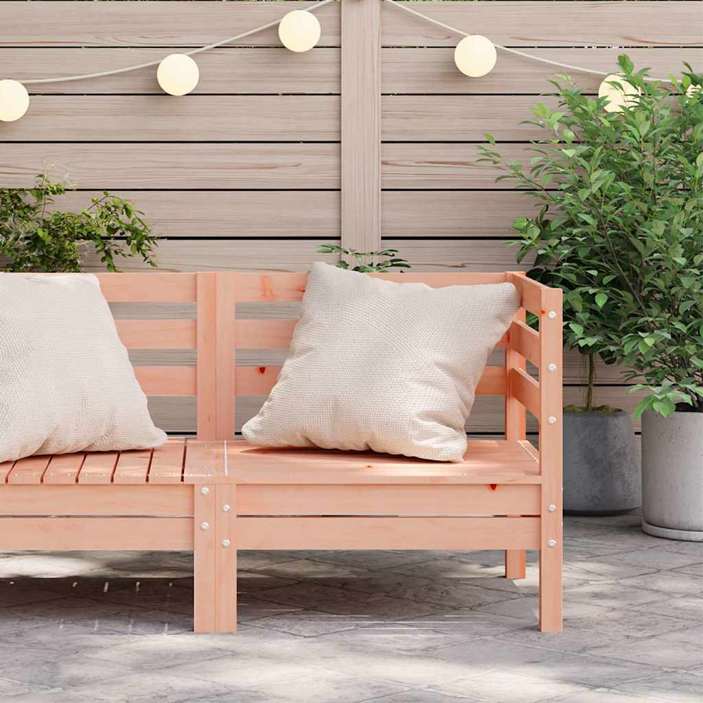 vidaXL Canapé d'angle de jardin Bois de Douglas massif