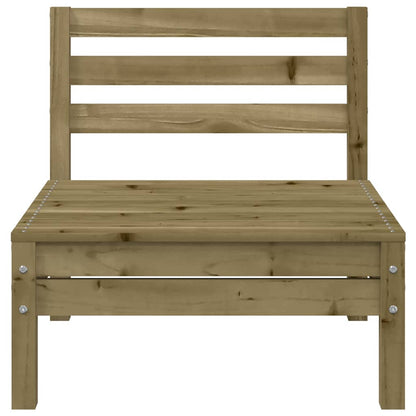 vidaXL Gartensofa ohne Armlehnen Kiefernholz Imprägniert