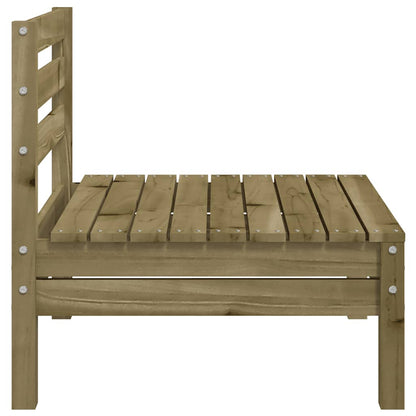vidaXL Gartensofas ohne Armlehnen 4 Stk. Kiefernholz Imprägniert