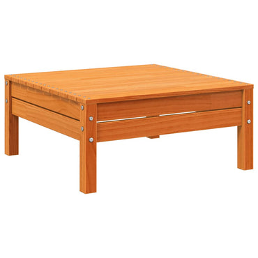 vidaXL Tabouret de jardin Marron miel Bois de pin massif