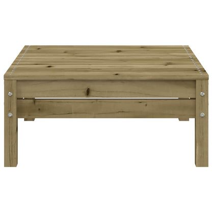 vidaXL Tabouret de jardin en pin imprégné