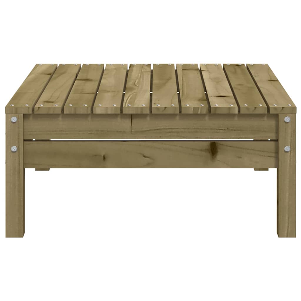 vidaXL Tabouret de jardin en pin imprégné