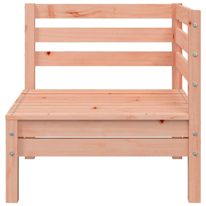 vidaXL Gartensofa 2-Sitzer mit Hocker Massivholz Douglasie