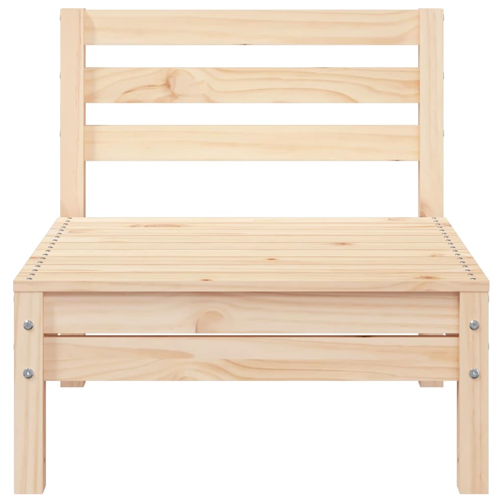 vidaXL Gartensofa 3-Sitzer Massivholz Kiefer