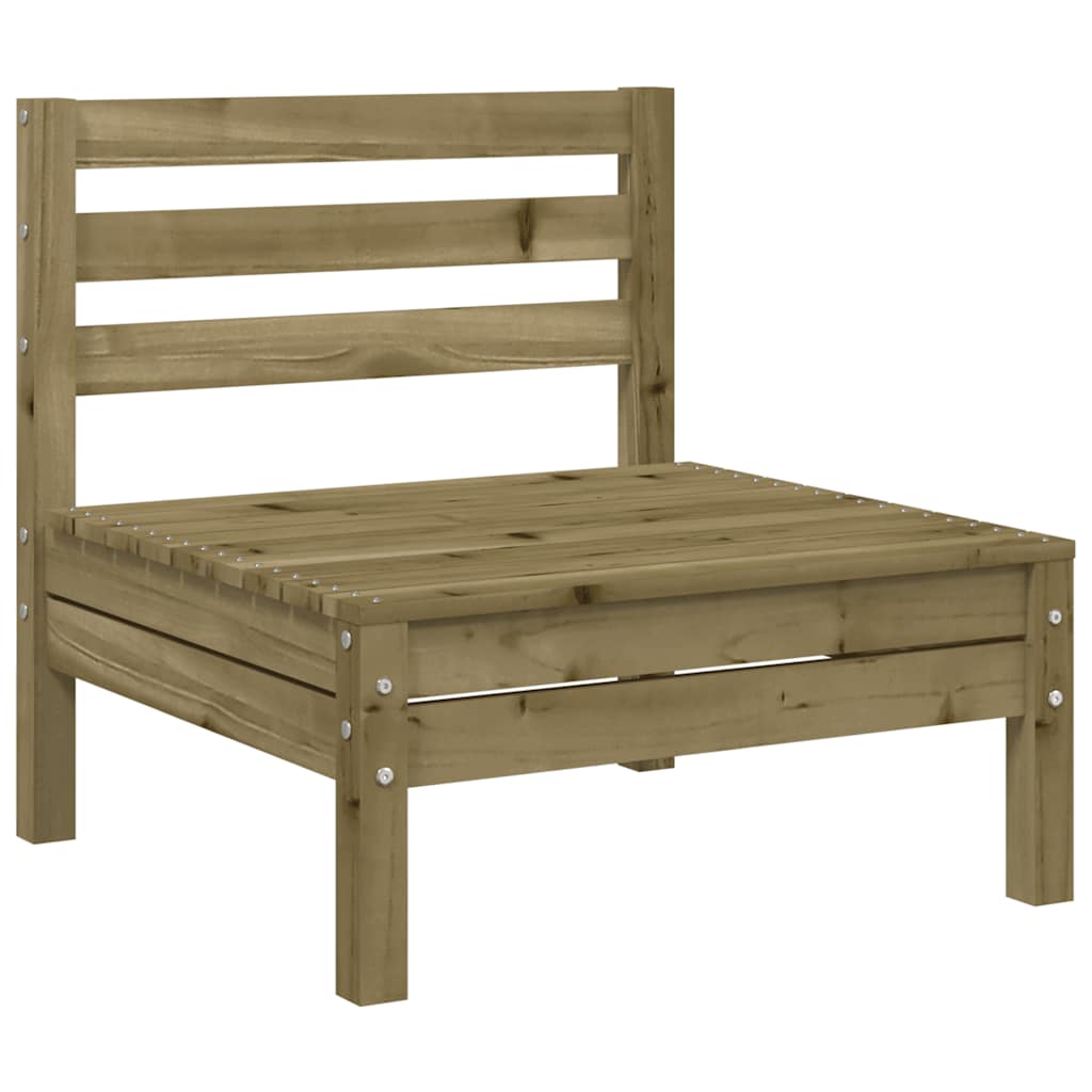 vidaXL Gartensofa 3-Sitzer Kiefernholz Imprägniert