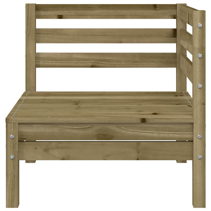 vidaXL Gartensofa 3-Sitzer Kiefernholz Imprägniert
