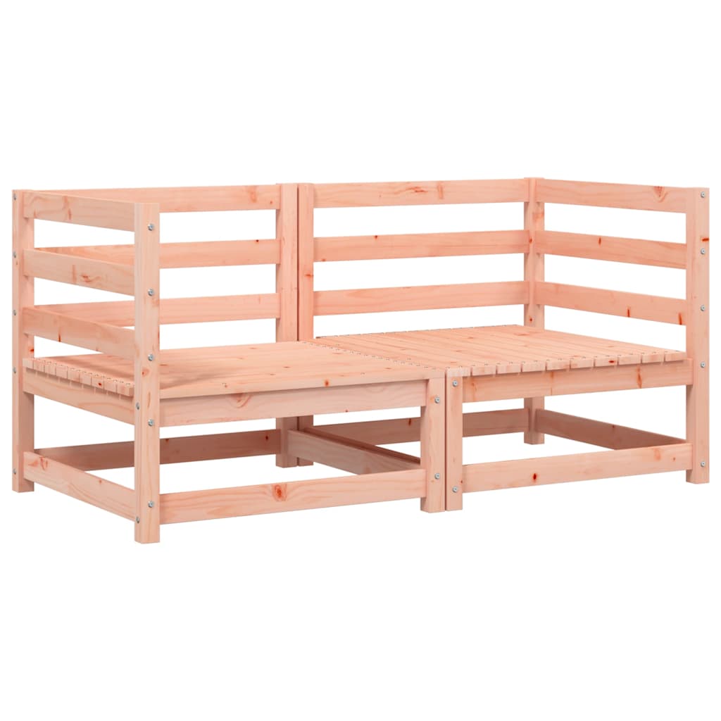 vidaXL Garten-Ecksofas mit Kissen 2 Stk. Massivholz Douglasie