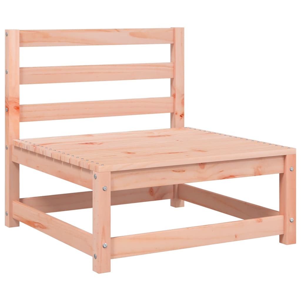 vidaXL Canapé de jardin sans accoudoirs avec coussins Bois de Douglas massif