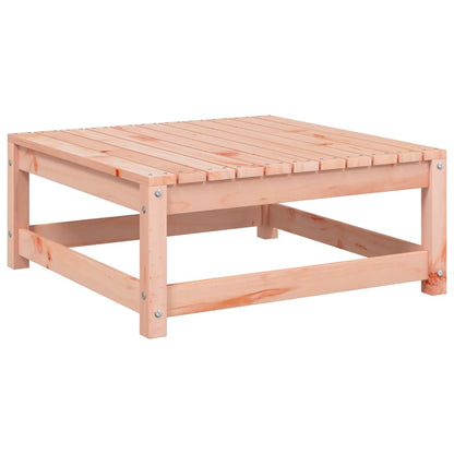 vidaXL Tabouret de jardin avec coussin en bois de douglas massif