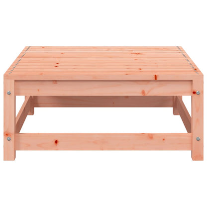 vidaXL Gartensofa ohne Armlehnen mit Kissen und Hockern