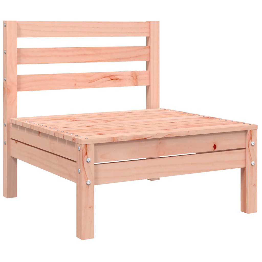 vidaXL Gartensofa ohne Armlehnen mit Kissen Massivholz Douglasie