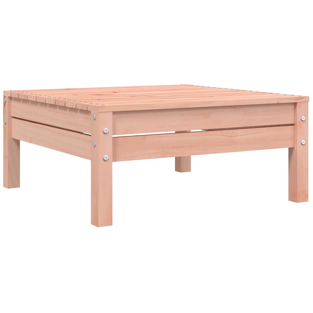 vidaXL Gartenhocker mit Kissen Massivholz Douglasie