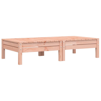 vidaXL Tabourets de jardin avec coussins 2 pcs Bois de Douglas massif