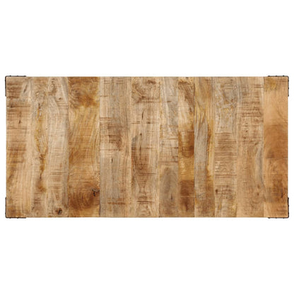 vidaXL Esstisch 140x70x75 cm Massivholz Mango