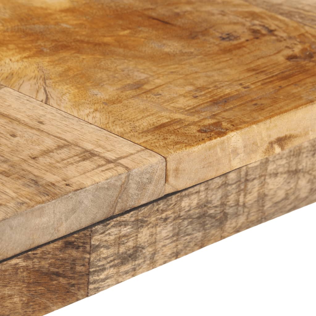 vidaXL Esstisch 140x70x75 cm Massivholz Mango