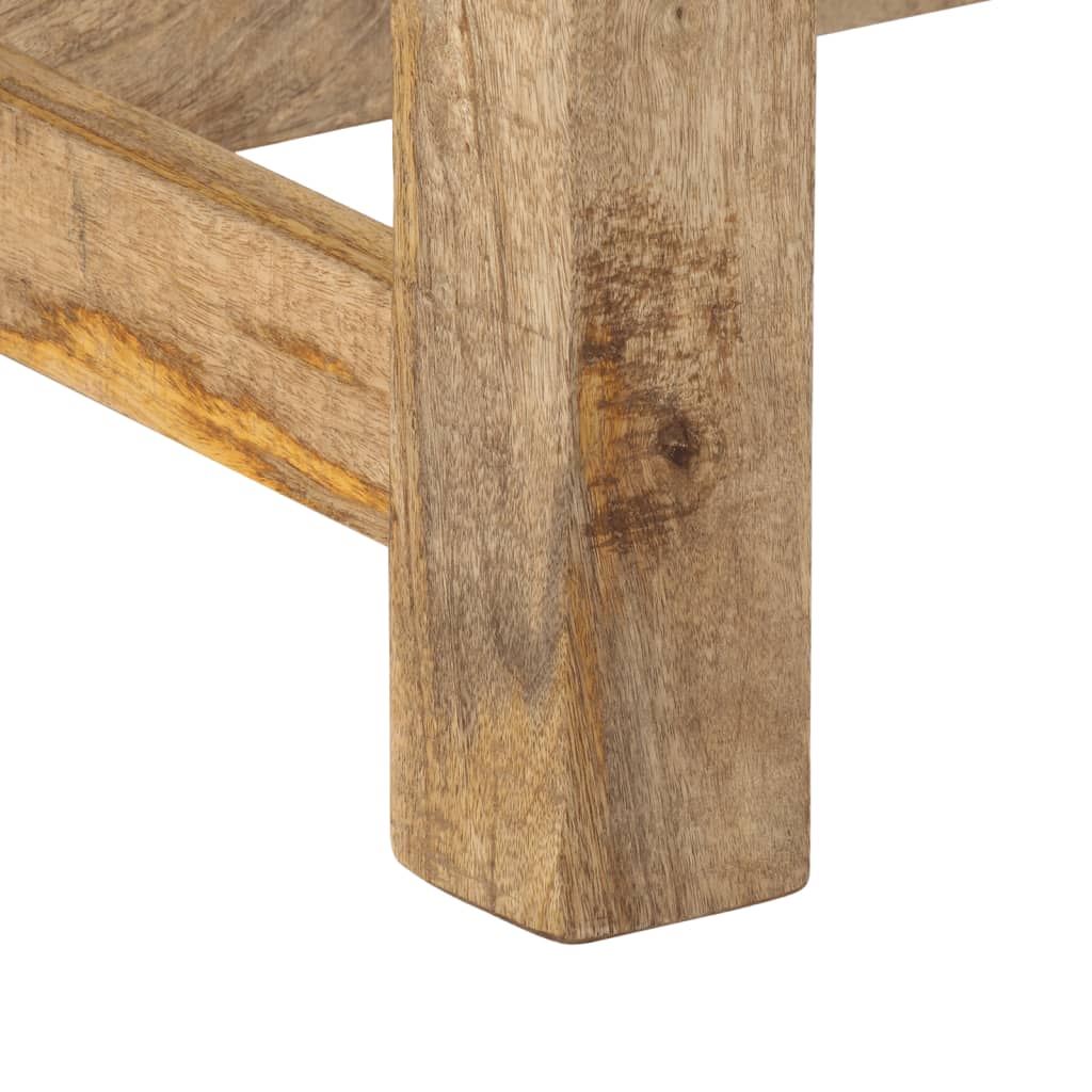 vidaXL Esstisch 140x70x75 cm Massivholz Mango