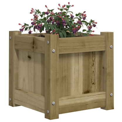 vidaXL Pflanzkübel 31x31x31 cm Kiefernholz Imprägniert