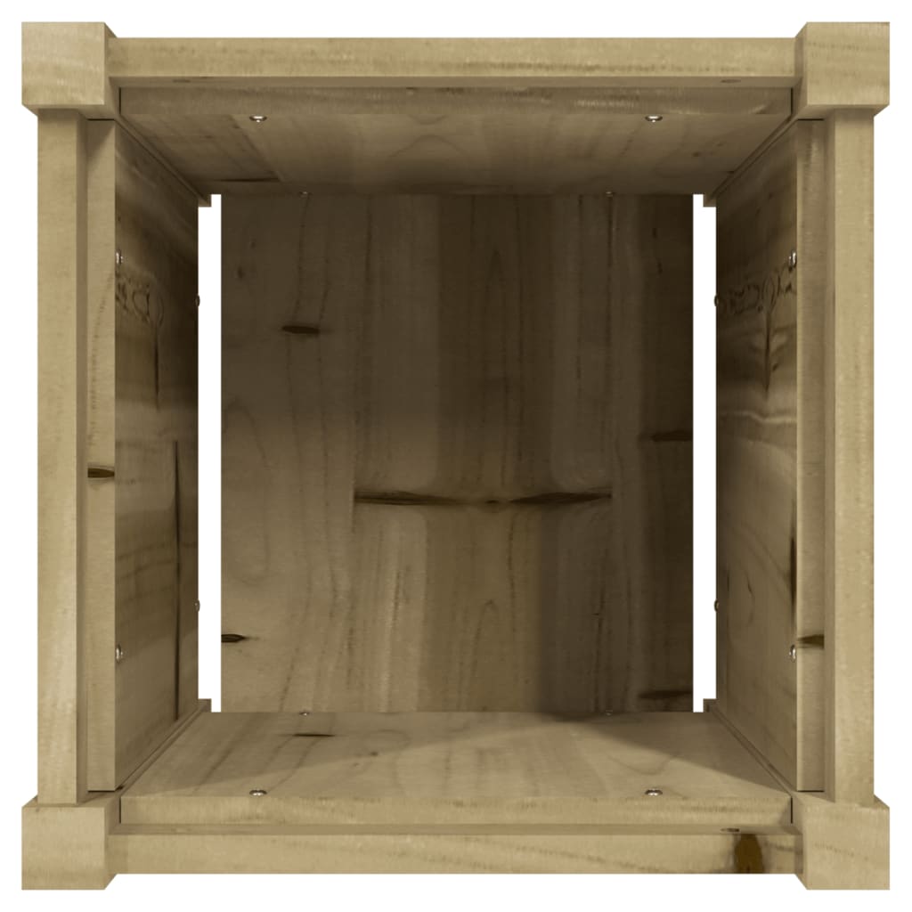 vidaXL Pflanzkübel 40x40x40 cm Kiefernholz Imprägniert