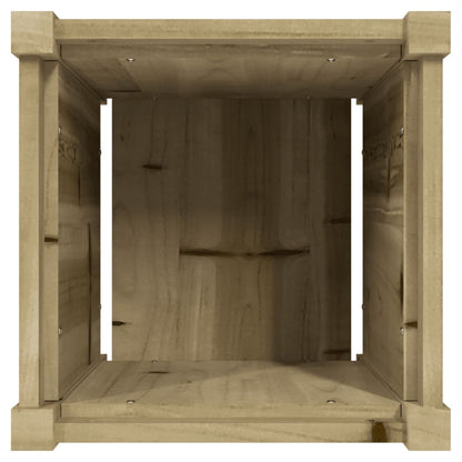 vidaXL Pflanzkübel 40x40x40 cm Kiefernholz Imprägniert