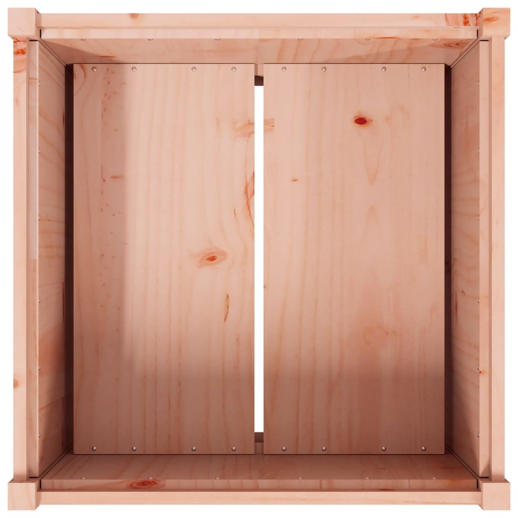 vidaXL Pflanzkübel 70x70x70 cm Massivholz Douglasie