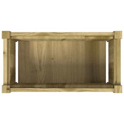 vidaXL Pflanzkübel 60x31x31 cm Kiefernholz Imprägniert