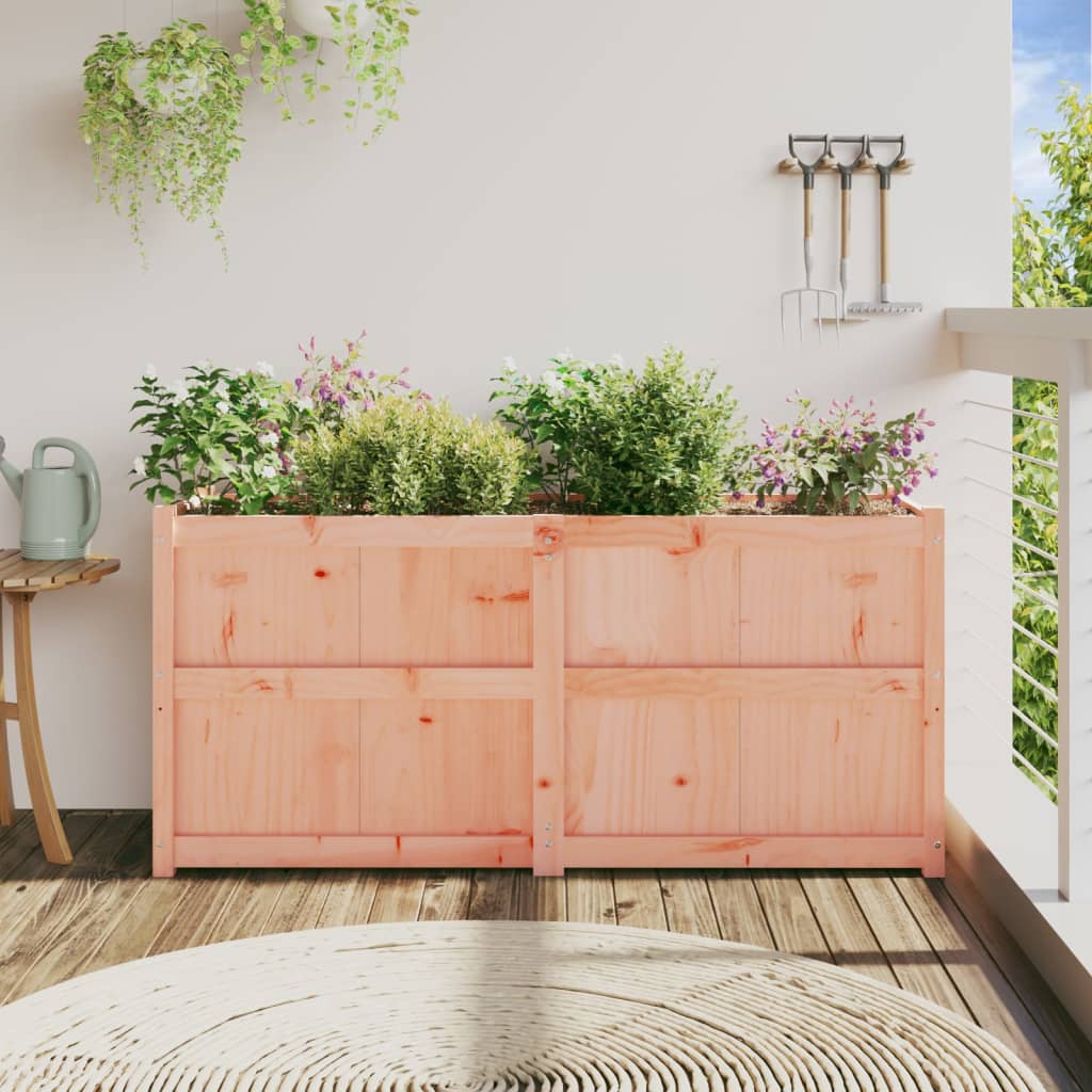 vidaXL Pflanzkübel 150x50x70 cm Massivholz Douglasie