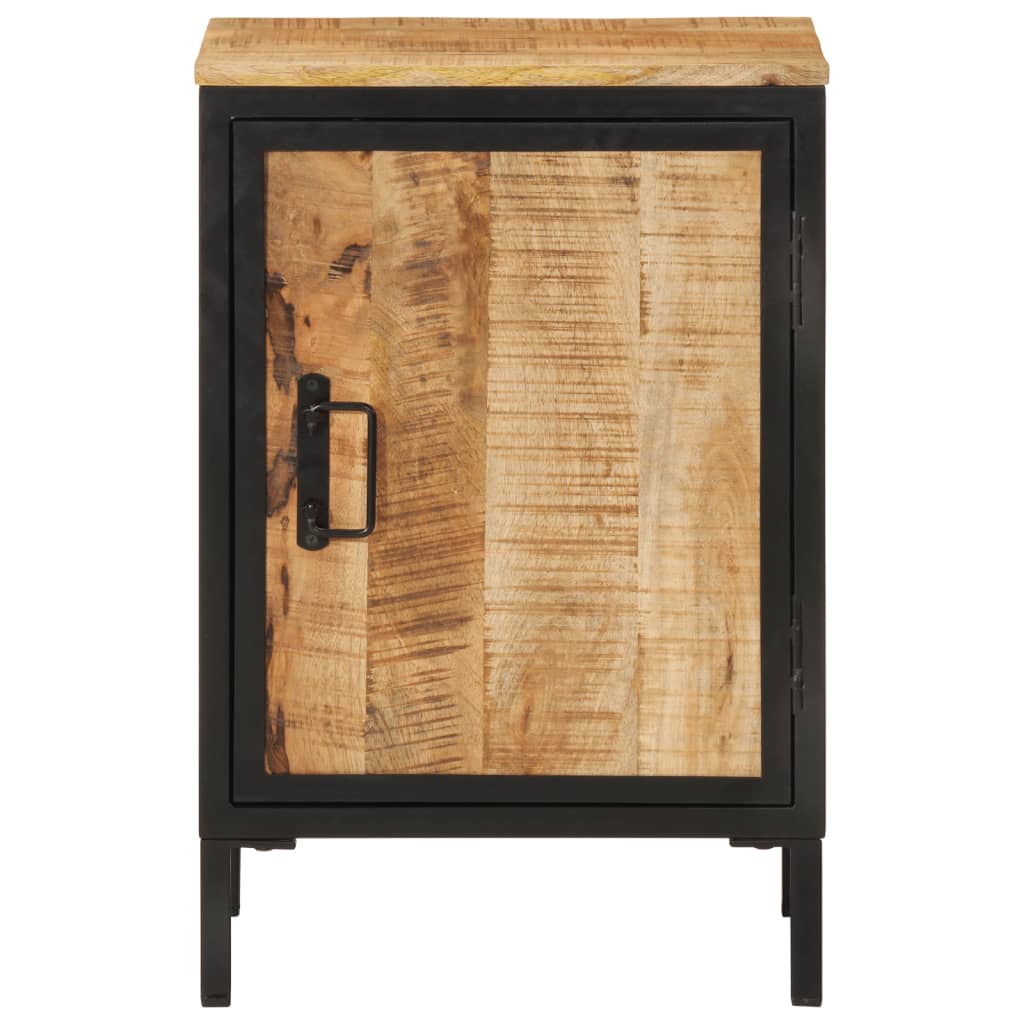 vidaXL Badschrank 40x30x60 cm Massivholz Mango und Eisen