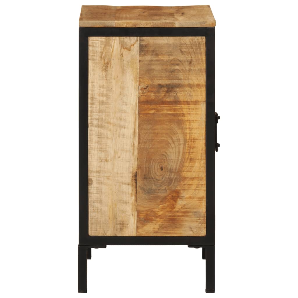 vidaXL Badschrank 40x30x60 cm Massivholz Mango und Eisen