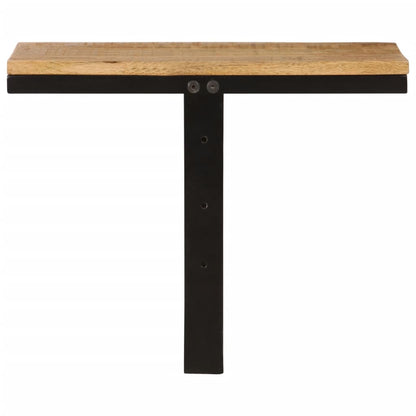 vidaXL Wandregal 40x30x32 cm Massivholz Mango und Eisen