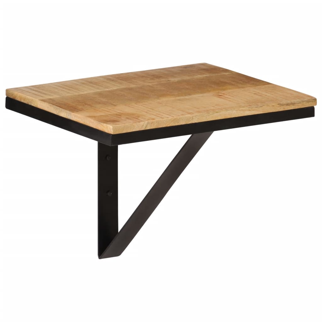 vidaXL Wandregal 40x30x32 cm Massivholz Mango und Eisen