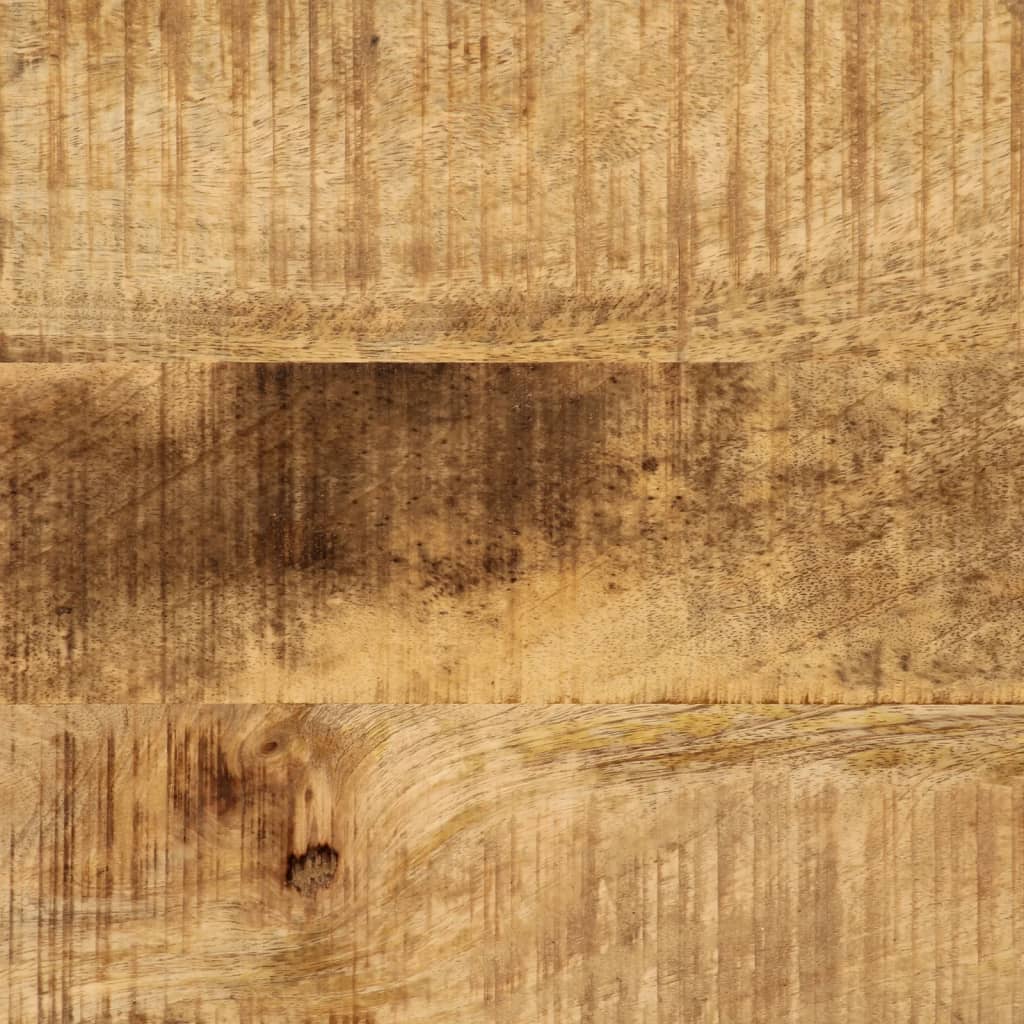 vidaXL Console 100x35x76 cm Bois de manguier massif et fer
