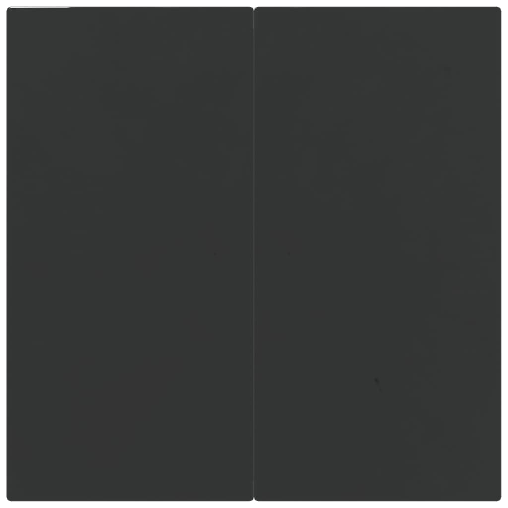 vidaXL Mobilier de salle à manger de jardin 5 pcs gris et noir résine tressée et acier