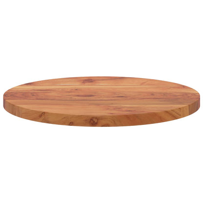 vidaXL Tischplatte Ø40x2,5 cm Rund Massivholz Akazie