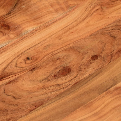 vidaXL Tischplatte Ø50x2,5 cm Rund Massivholz Akazie