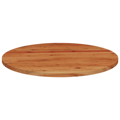 vidaXL Tischplatte Ø70x3,8 cm Rund Massivholz Akazie