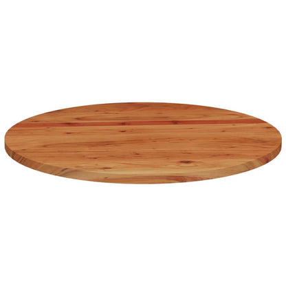 vidaXL Tischplatte Ø90x3,8 cm Rund Massivholz Akazie