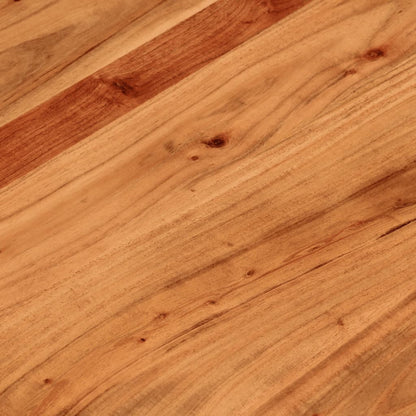 vidaXL Tischplatte Ø90x3,8 cm Rund Massivholz Akazie