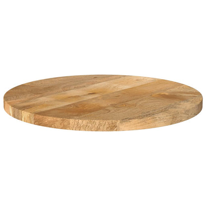 vidaXL Tischplatte Ø 50x3,8 cm Rund Massivholz Mango