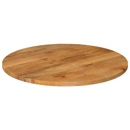 vidaXL Tischplatte Ø 90x2,5 cm Rund Massivholz Mango