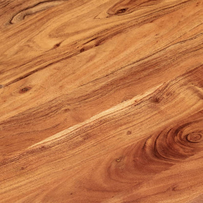 vidaXL Plateau de table 140x60x2,5 cm Ovale Bois d'acacia massif