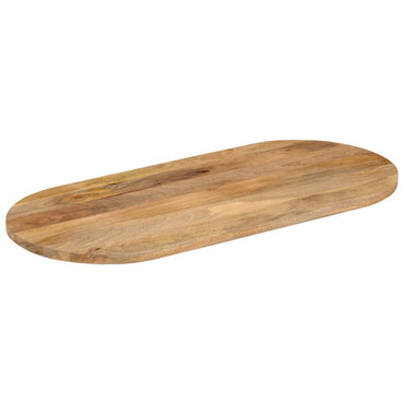 vidaXL Tischplatte 80x40x2,5 cm Oval Massivholz Mango
