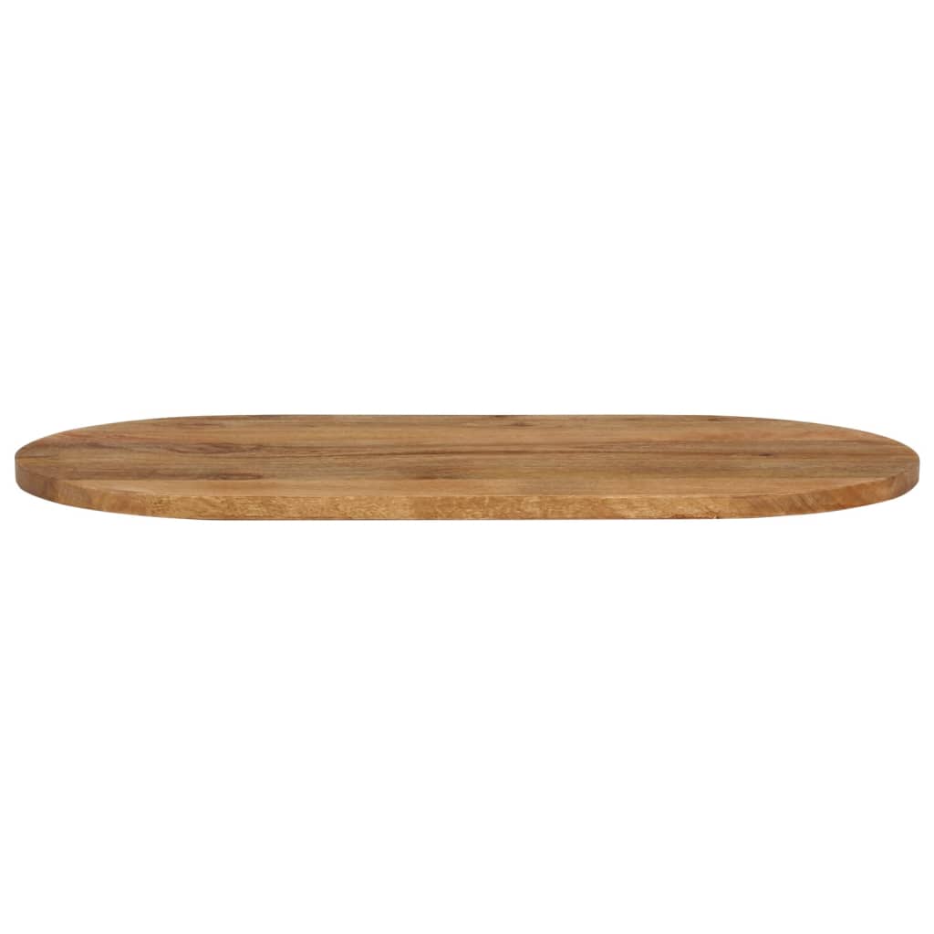 vidaXL Tischplatte 80x40x2,5 cm Oval Massivholz Mango