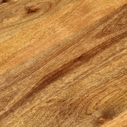 vidaXL Tischplatte 120x50x3,8 cm Oval Massivholz Mango