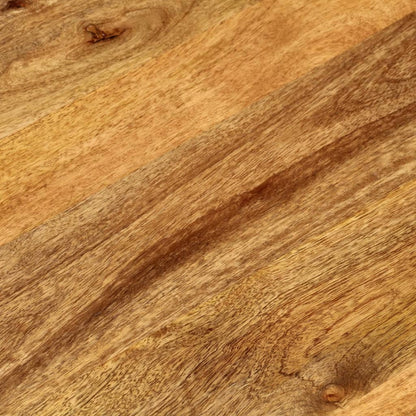 vidaXL Tischplatte 140x50x3,8 cm Oval Massivholz Mango