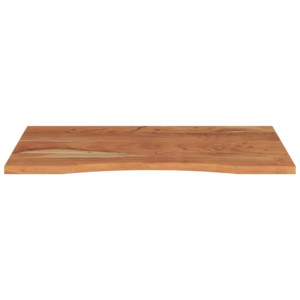 vidaXL Schreibtischplatte 80x60x2,5 cm Rechteckig Massivholz Akazie