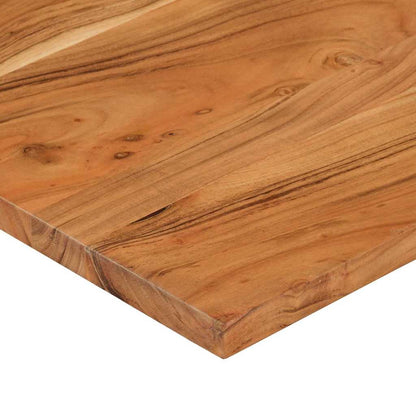 vidaXL Schreibtischplatte 80x60x2,5 cm Rechteckig Massivholz Akazie